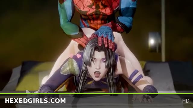 Psylocke Gets Doggystyled by Spider-Man in Marvel Rivals Hentai Rule 34