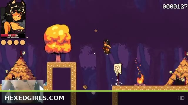 Goth Pet Girl's Furry Bear Fuck-Up: Game Over Blowjob