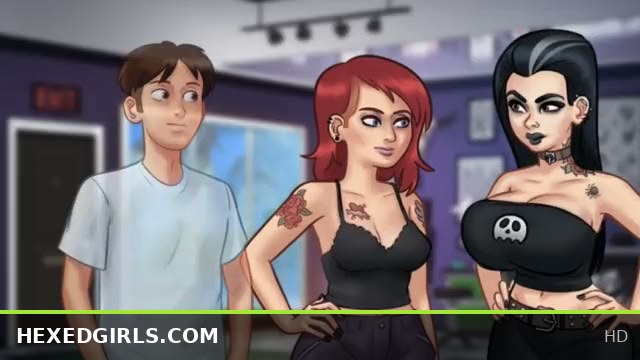 Summertime Saga Goth Girl Gets Pregnant... Oops! Part 187