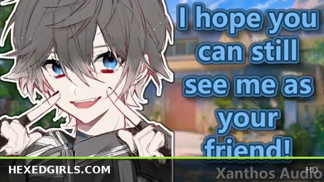 Gothic GF Confesses Vampire Love, Forbidden Kissing ASMR