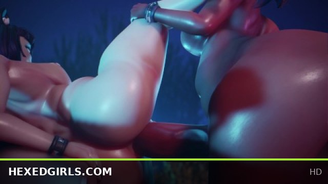 The Demon's Ride: Futanari Succubus with Cum Inflation and Belly Expansion Fetish