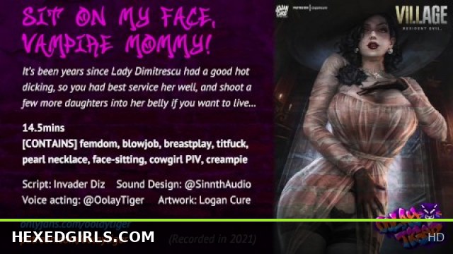 [RESIDENT EVIL] Lady Dimitrescu Dominates: Vampire Mommy Facesitting Erotic Audio by Oolay-Tiger