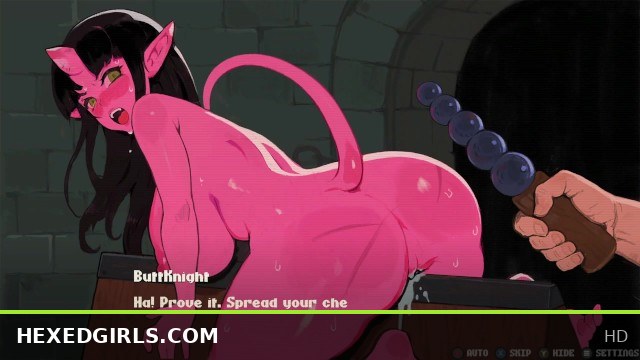 Juno Dominates Succubus Camila in ButtKnight Part 4 Intense Goth Fantasy